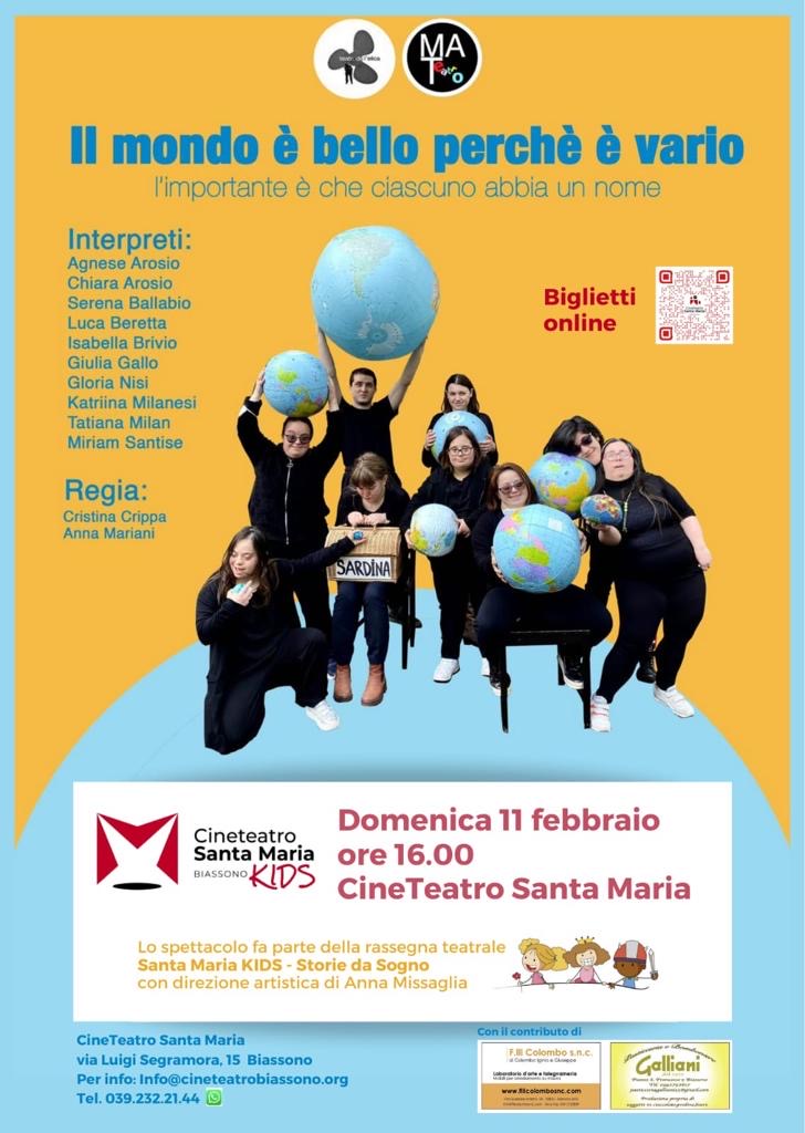 Locandina il mondo è bello perchè è vario